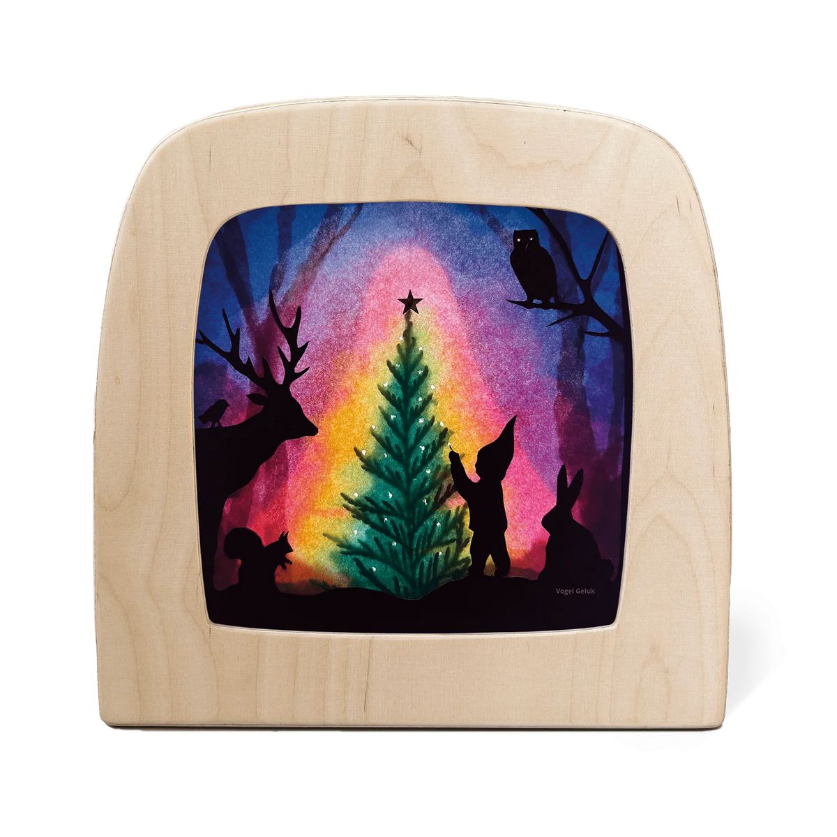 Toverlux - Wisselplaat - Vogel Geluk - Kerstboom