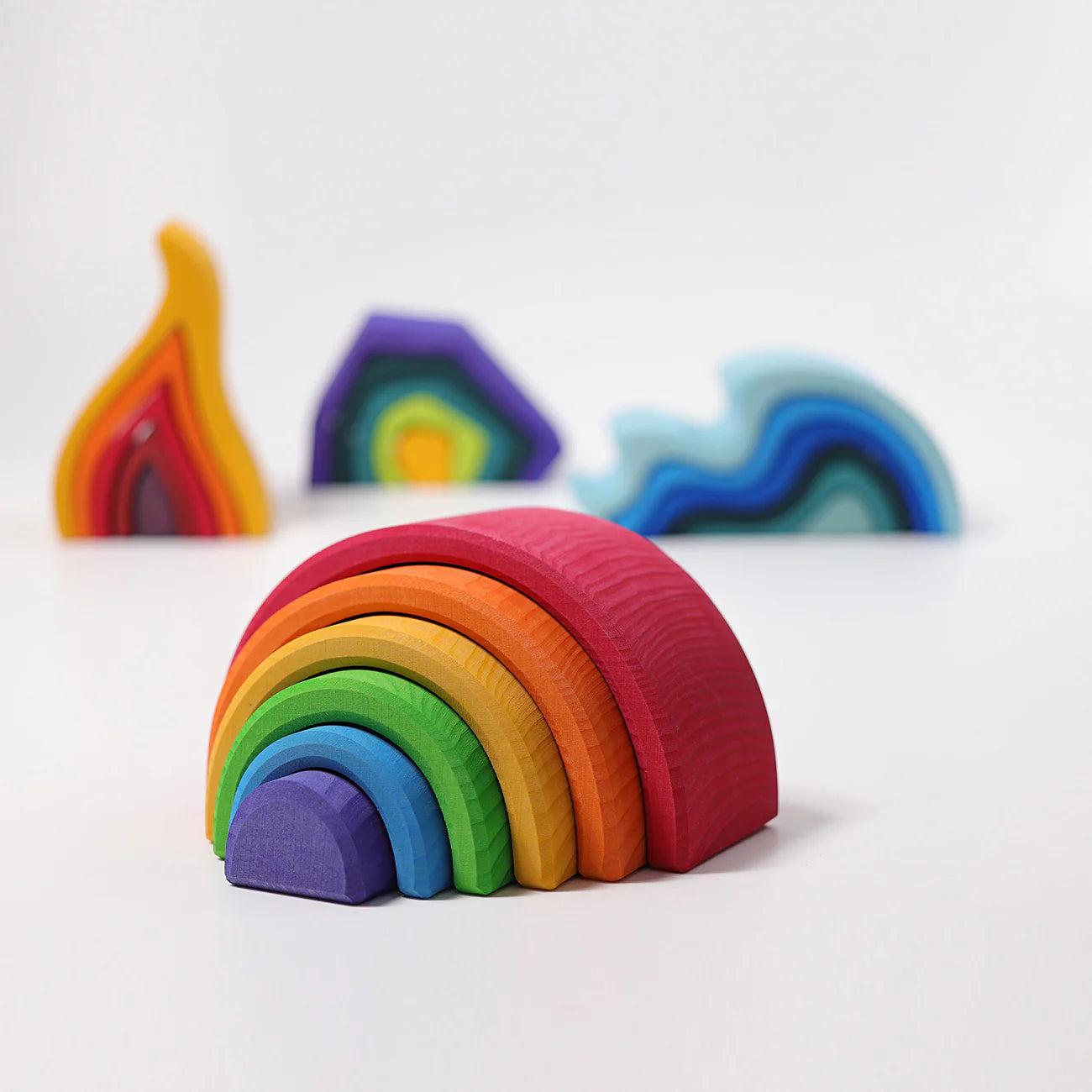 Grimm's - Regenboog - Middelmaat - Hout