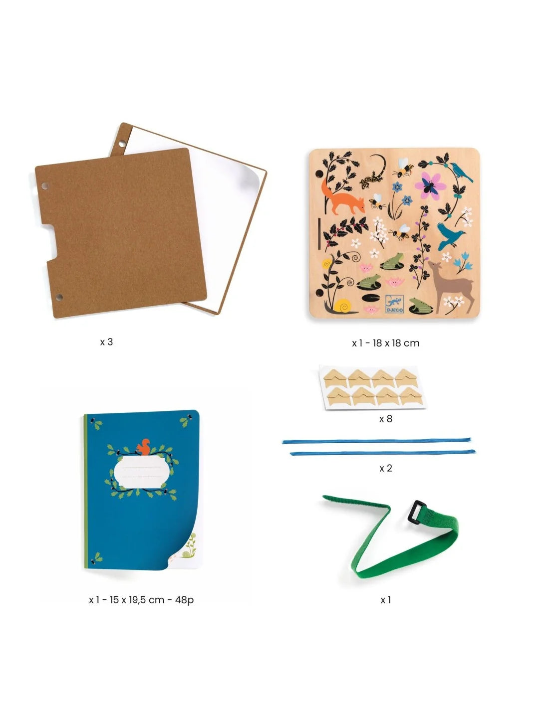 Djeco - Herbarium - Bloemen persen