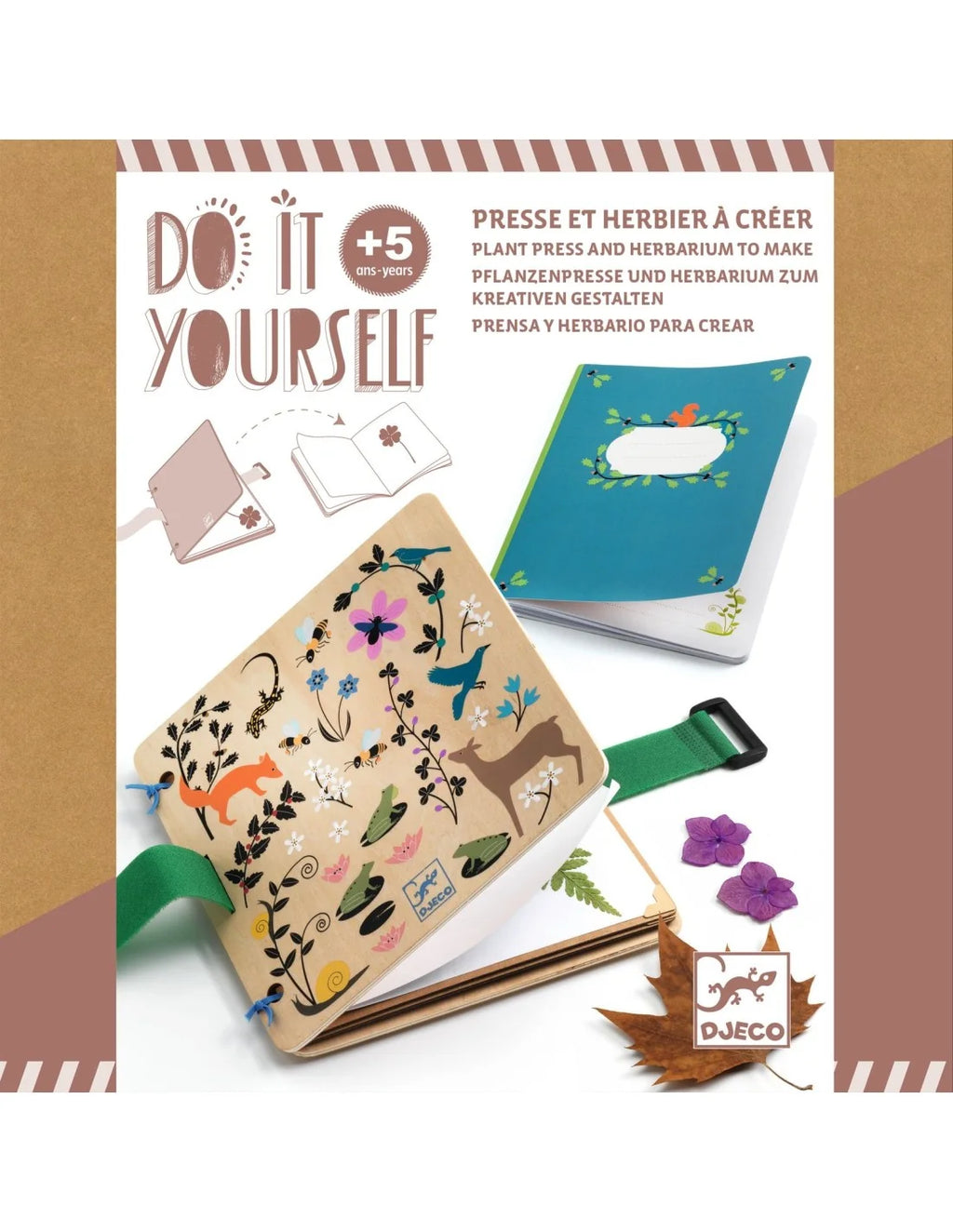 Djeco - Herbarium - Bloemen persen