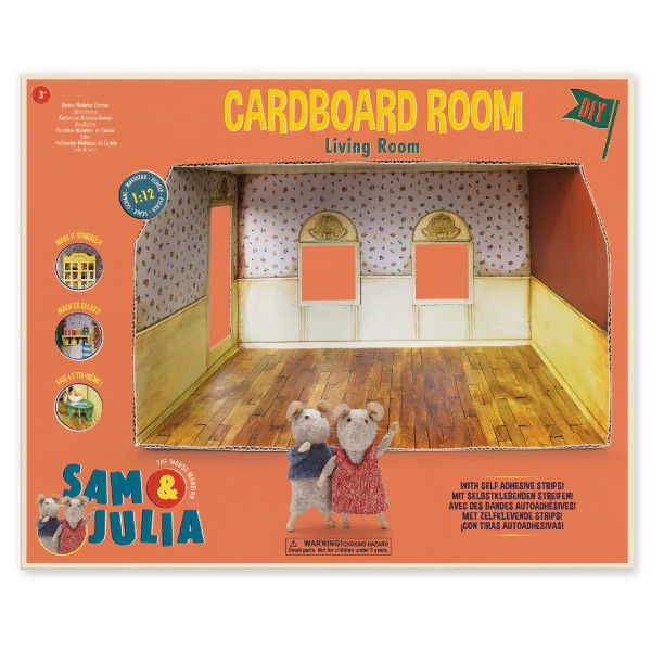 Het Muizenhuis - Kartonnen kamer - Woonkamer