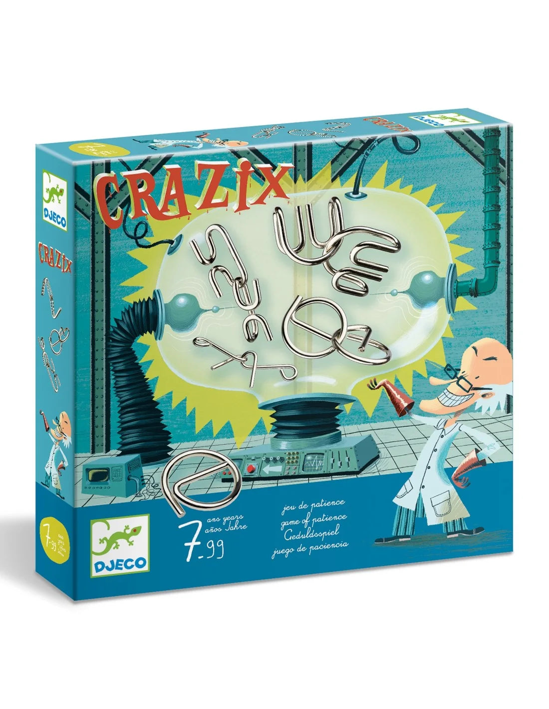 Djeco - Metalen puzzels - Crazix