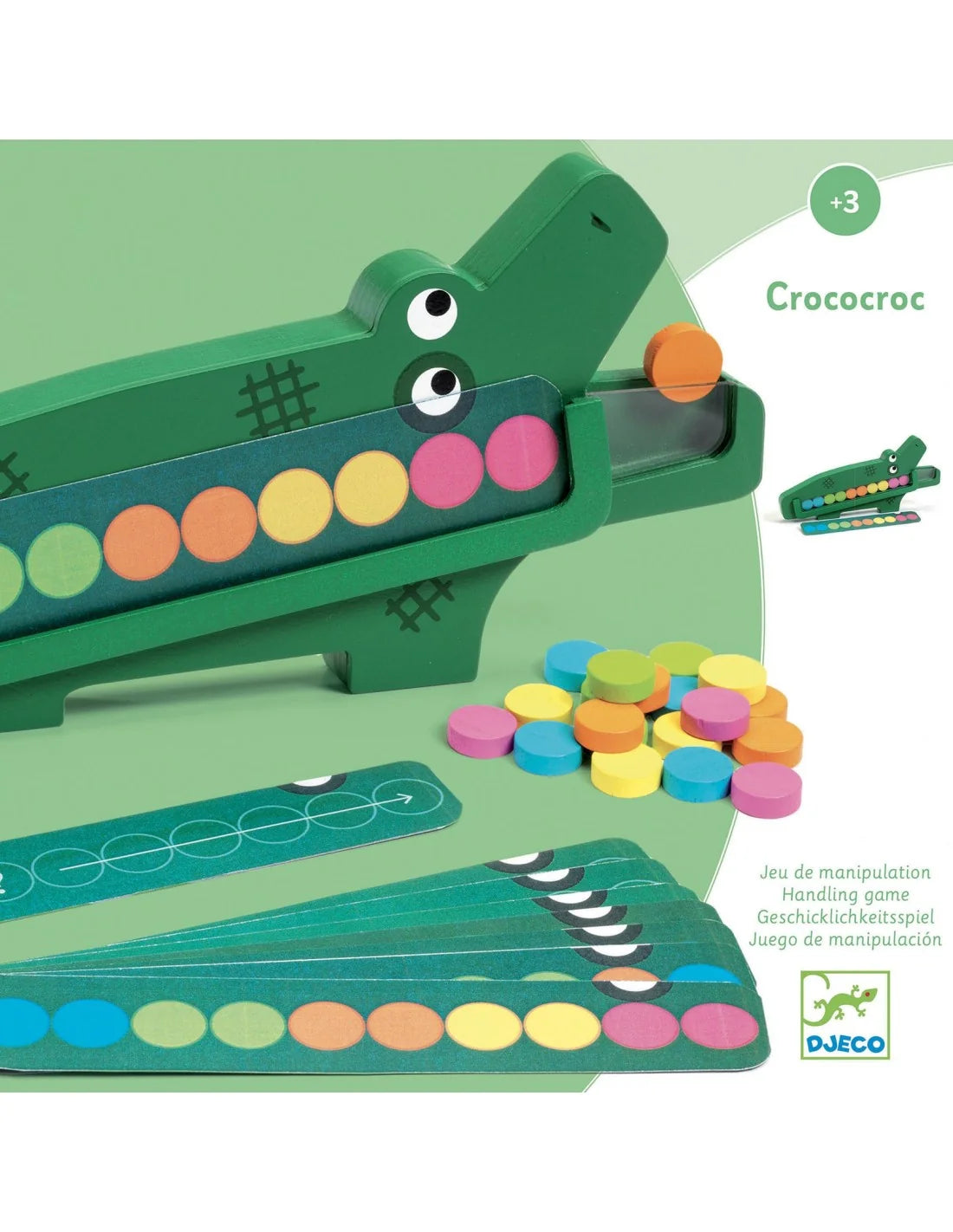 Djeco - Geheugenspel - Crococroc - Hout