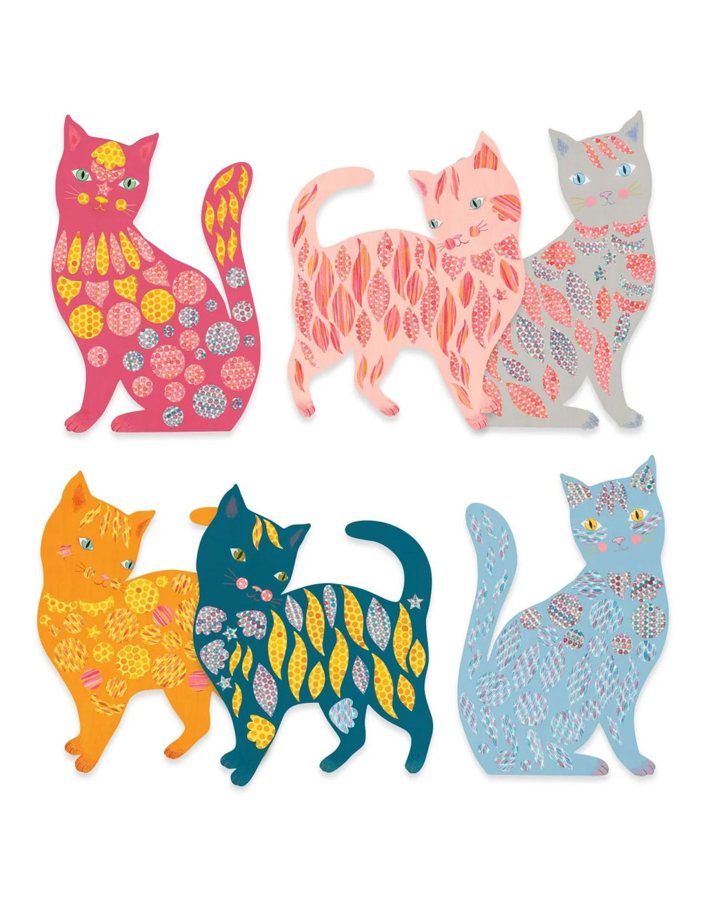 Djeco - Creatief met papier - Katten