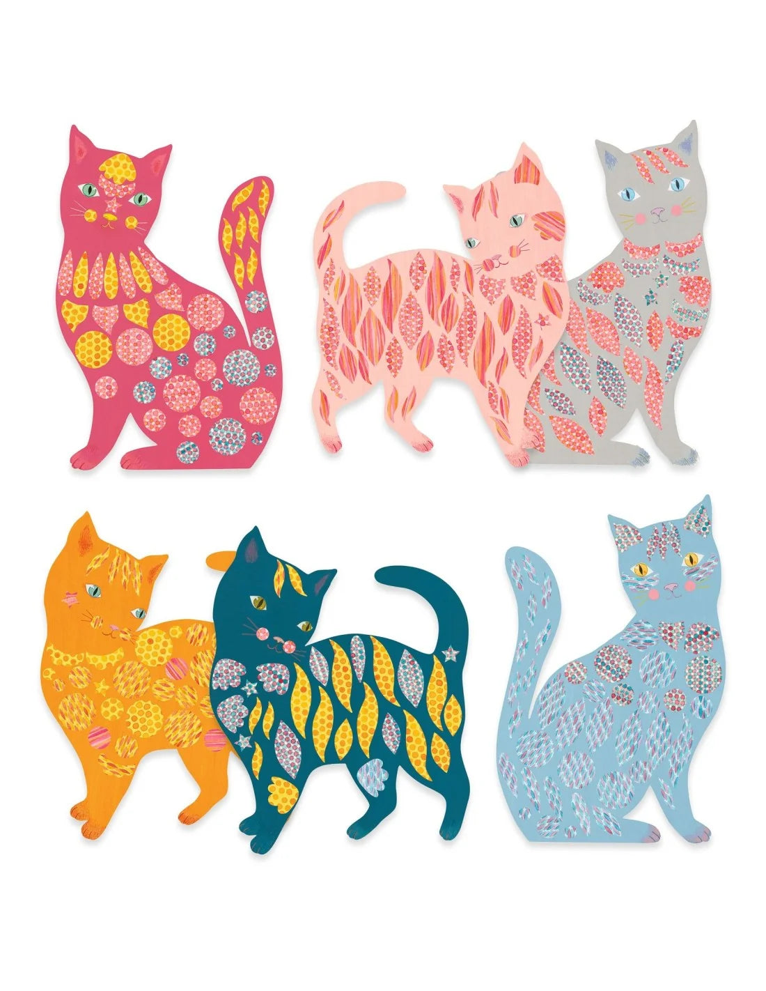 Djeco - Creatief met papier - Katten