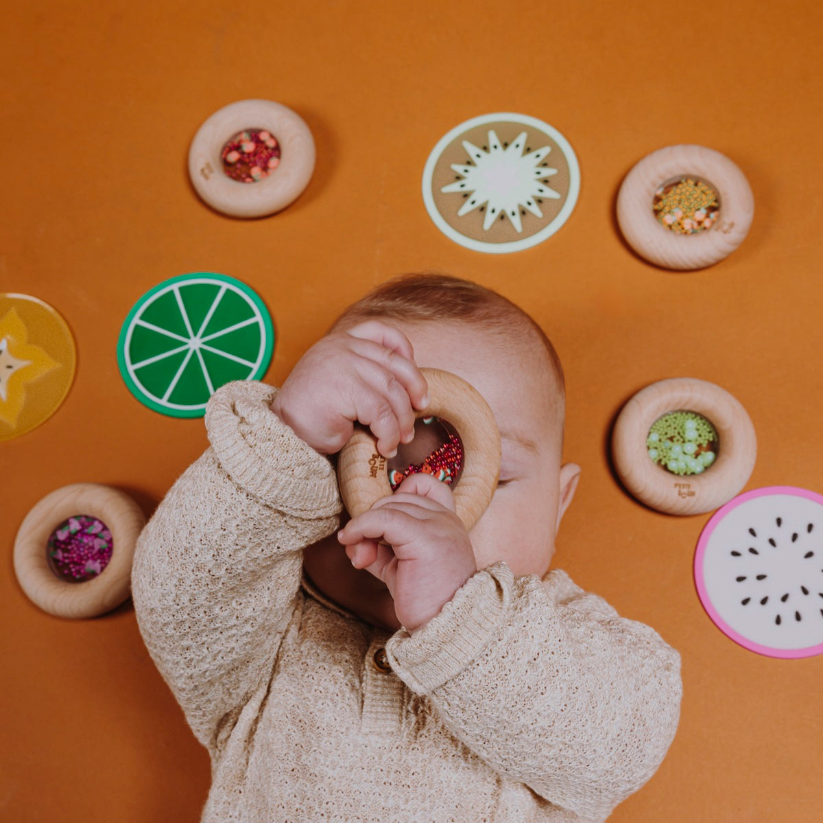 Petit Boum – Sensorische Donut – Watermeloen