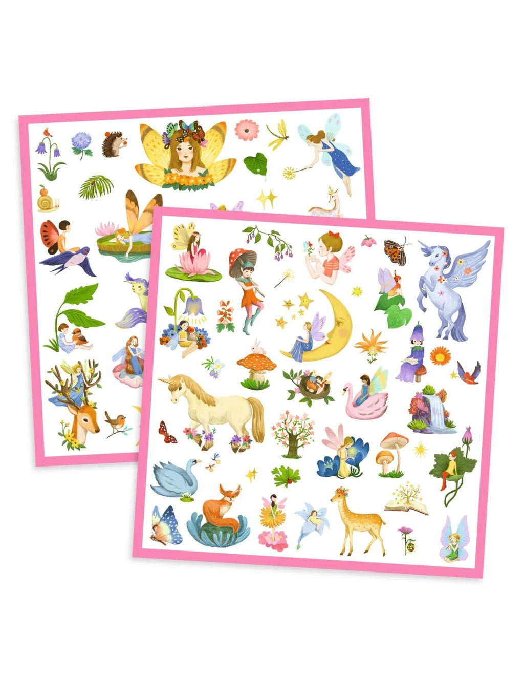 Djeco - Stickers - Fantasiewereld - 160 Stuks