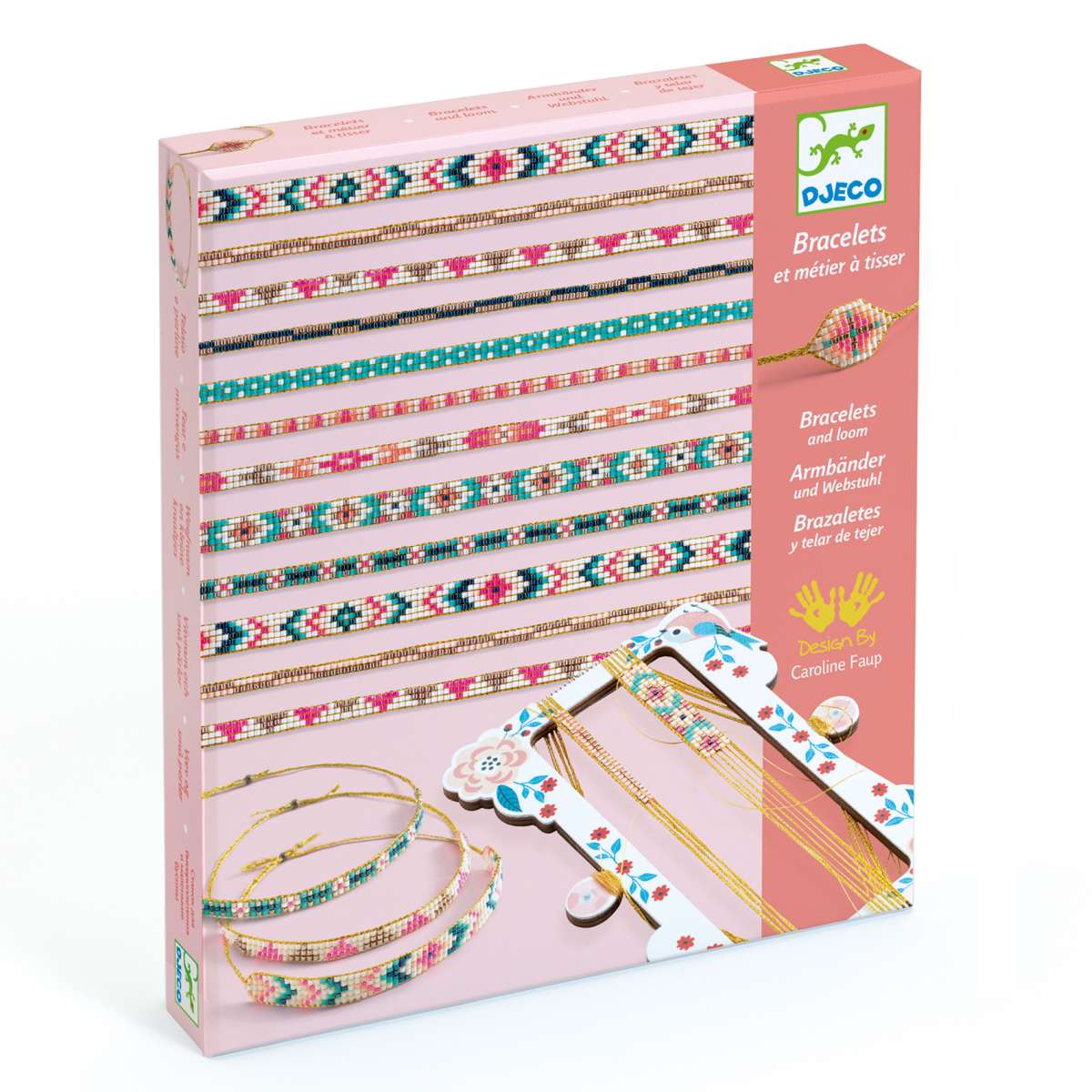 Djeco - Armbandjes weven - Kleine kraaltjes