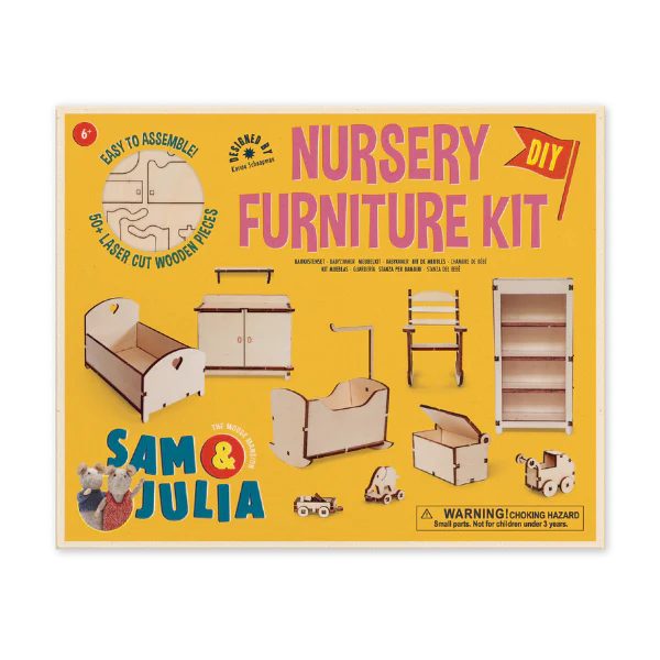 Het Muizenhuis - Sam en Julia - Meubelkit - Babykamer