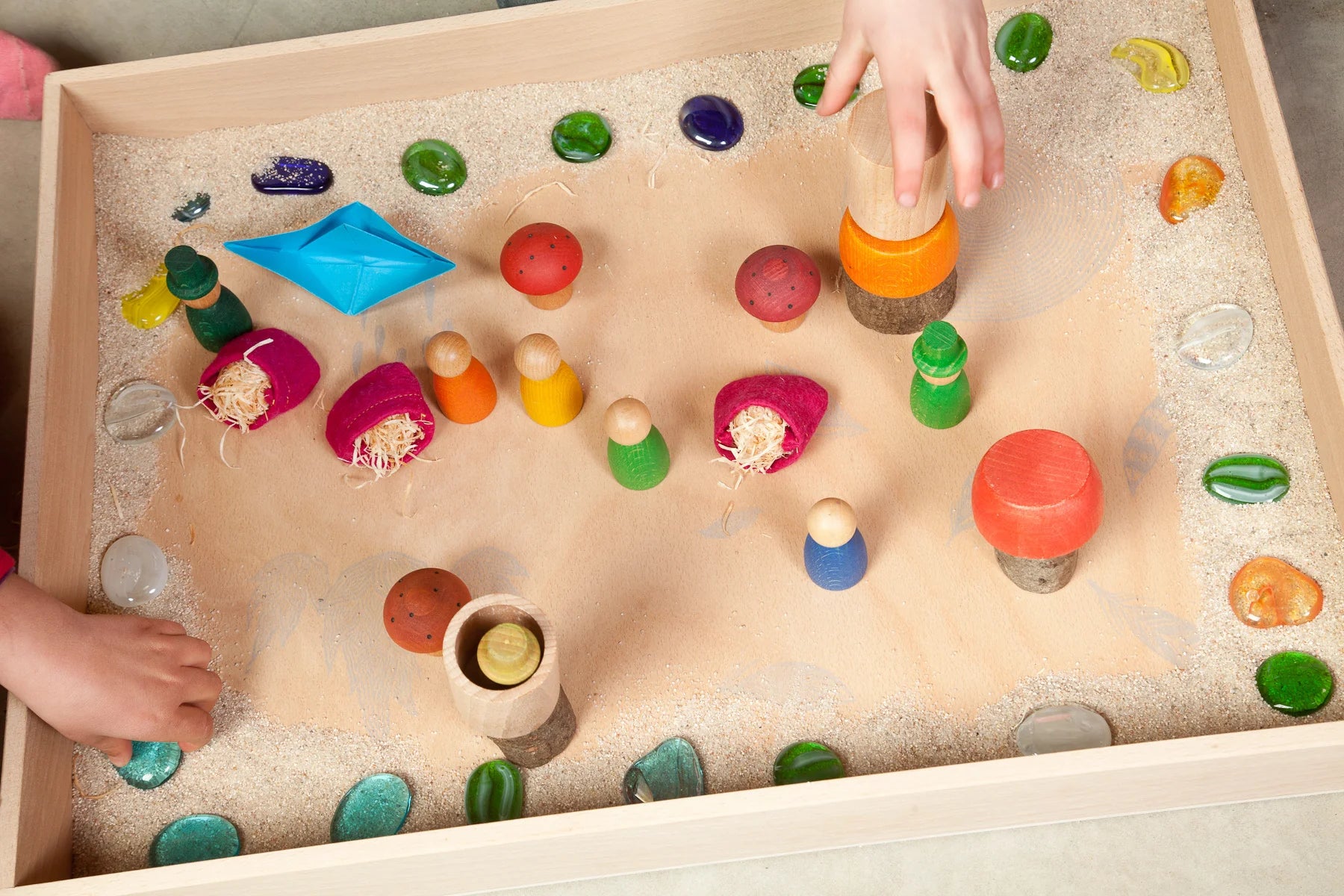 Grapat - Houten Sensory Speelbak