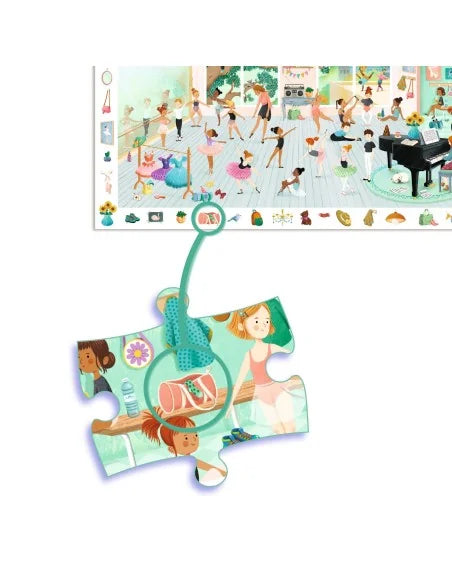 Djeco - Observatie puzzel - De dansschool