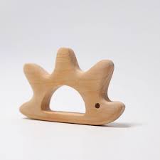 Grimm's - houten bijtring egel
