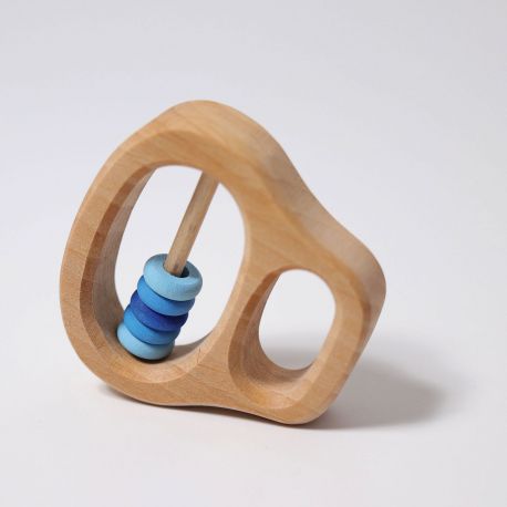 Grimm's - rammelaar met blauwe ringen