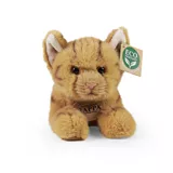 Rappa - Eco knuffel - Bruine cyperse kat