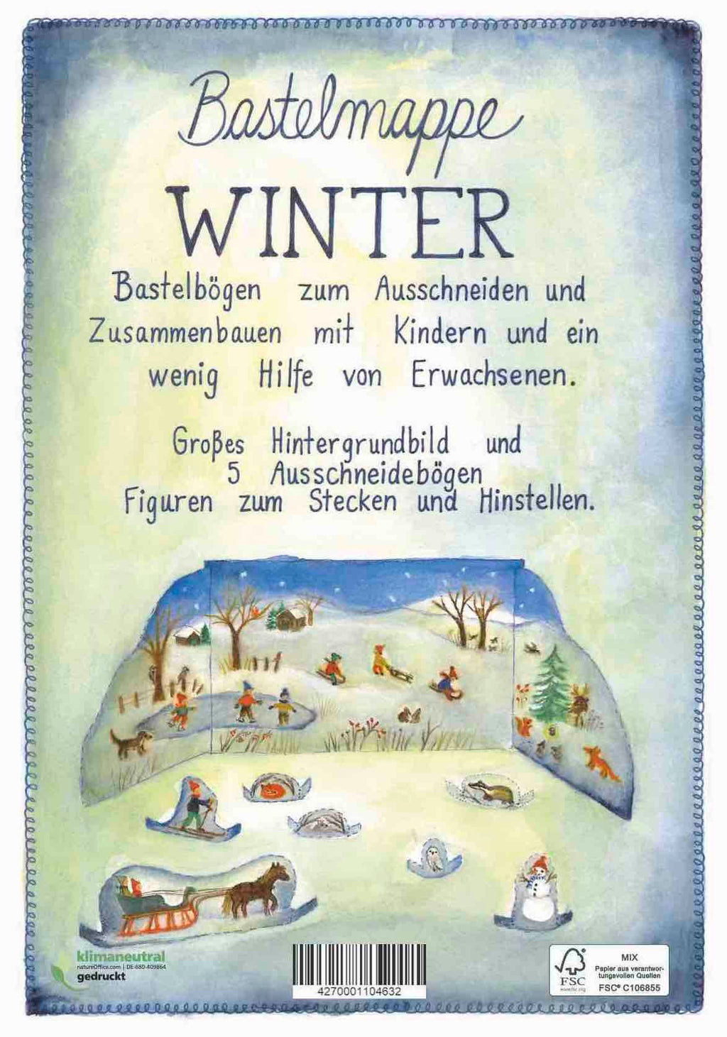 Ode Desjardins - Knutselmap - Winter