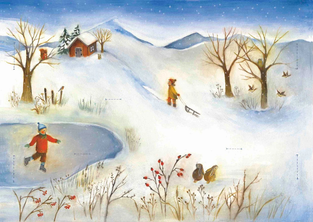 Ode Desjardins - Knutselmap - Winter