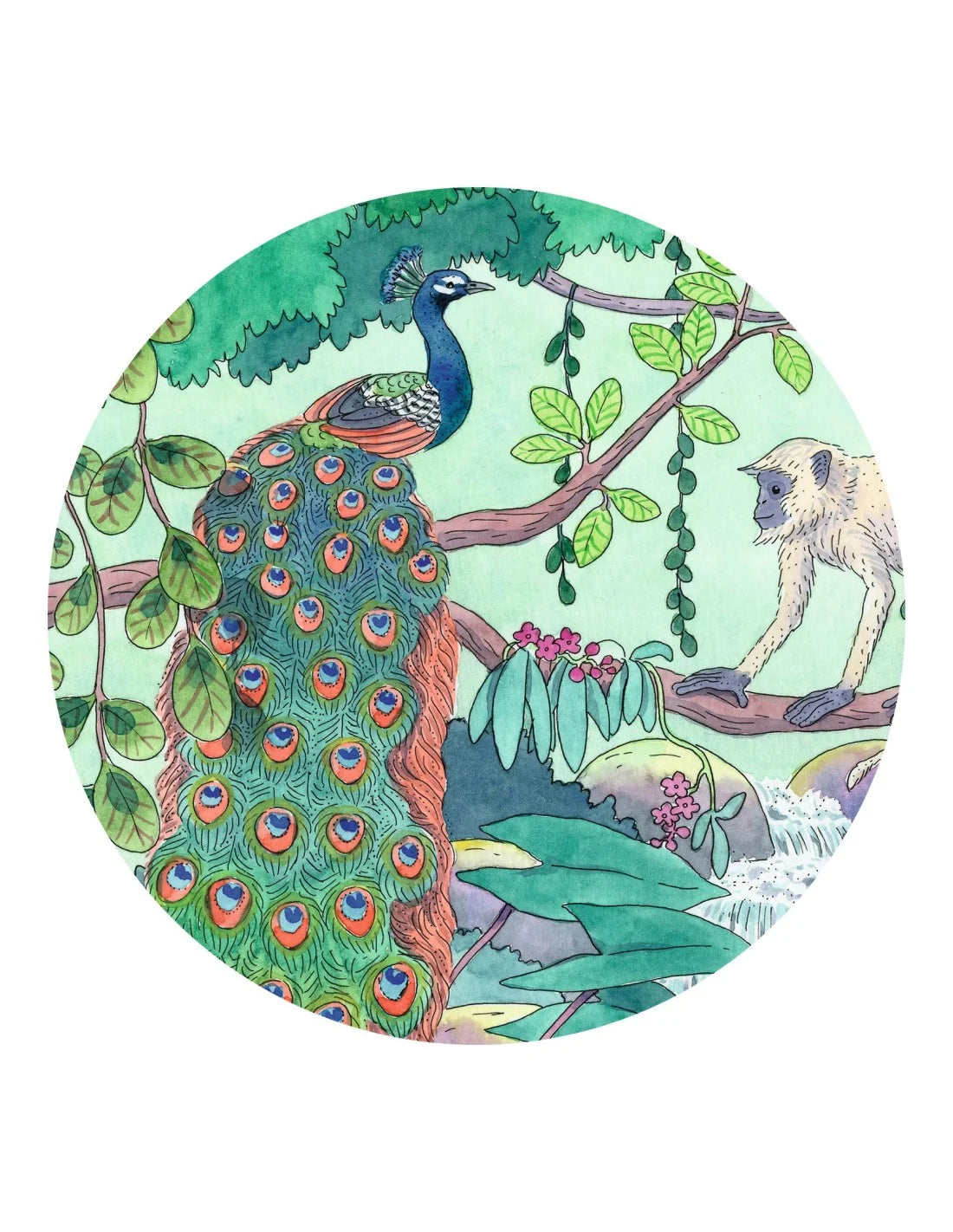 Djeco - Shillouette puzzel - Jungle