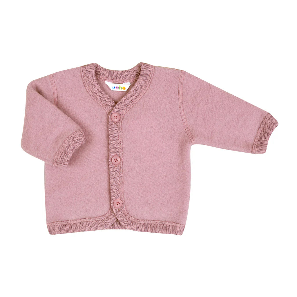 Joha - Vestje - 100% Fleece merinowol - Oudroze