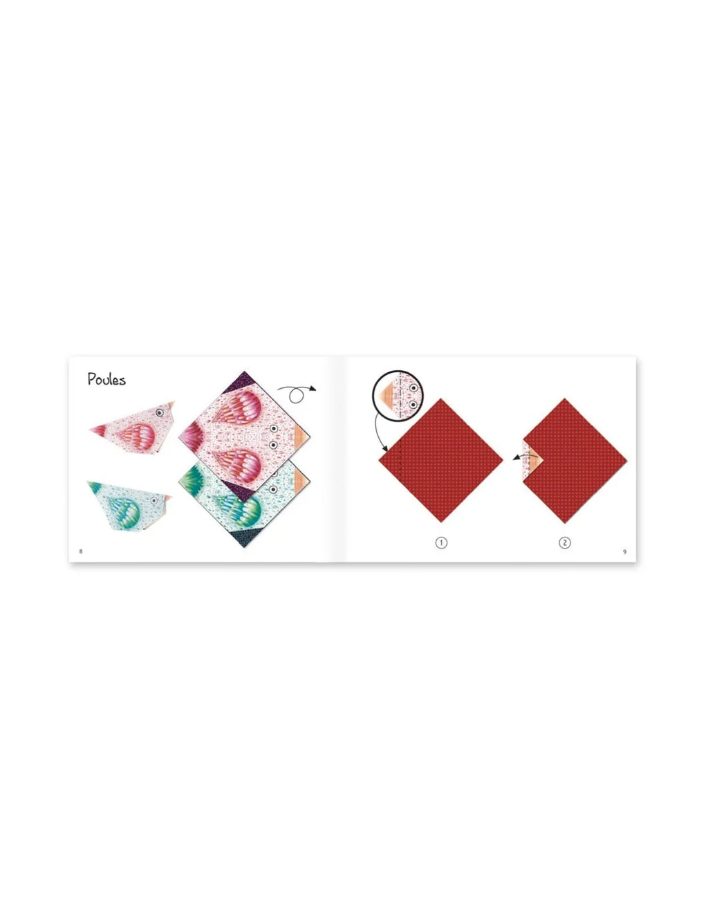 Djeco - Knutselpakketje - Origami - Pooldieren