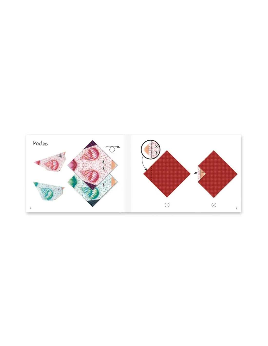 Djeco - Knutselpakketje - Origami - Pooldieren