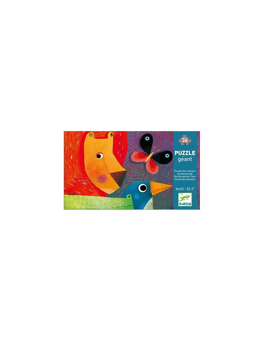 Djeco - puzzel dierenparade