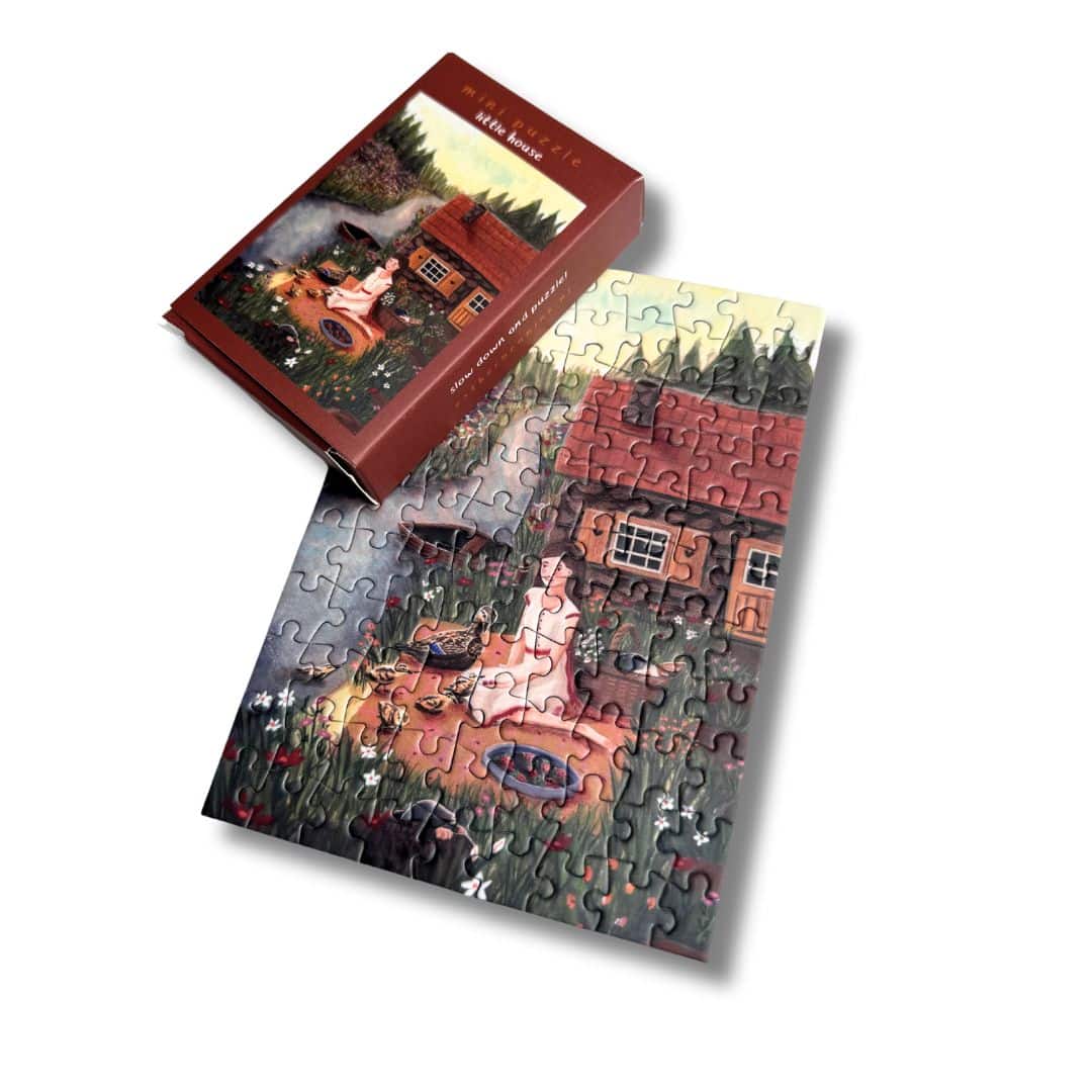 Esther Bennink - Mini puzzle - Little house