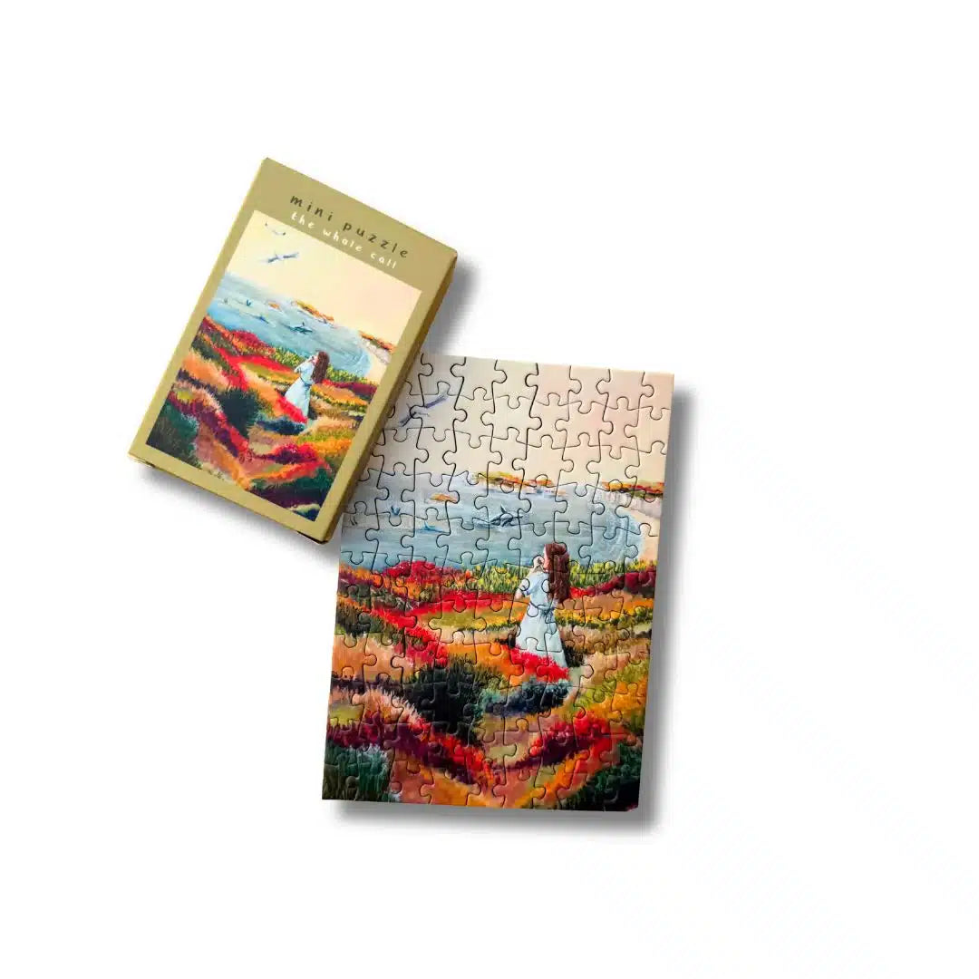 Esther Bennink - mini puzzle - The whale call