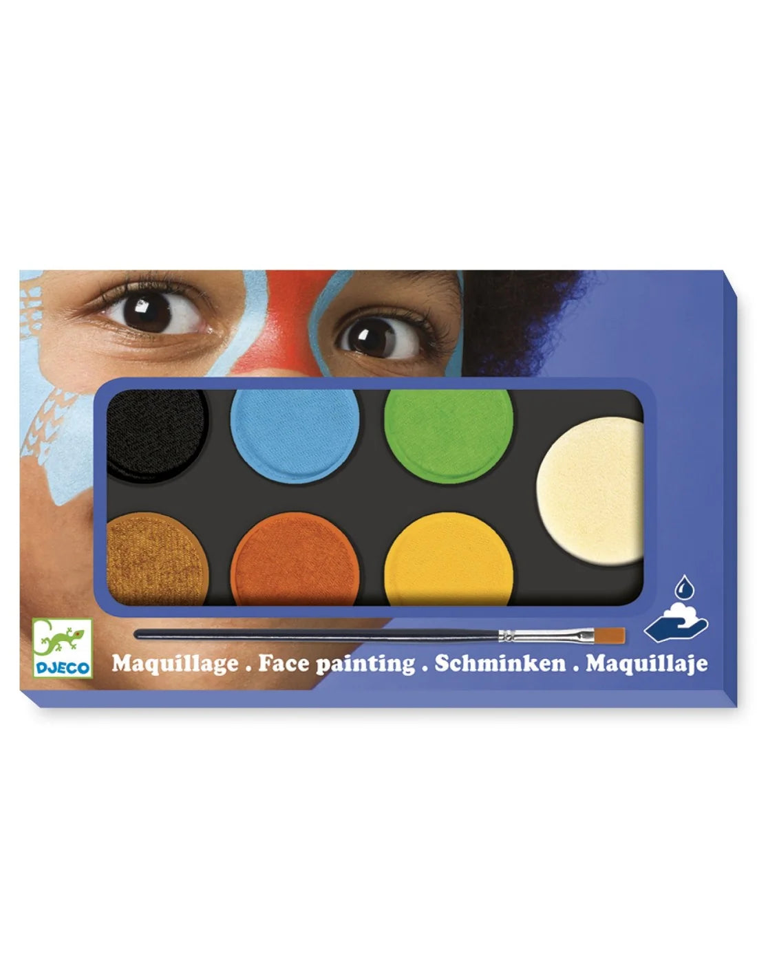 Djeco - Smink - 6 kleuren - Natuur