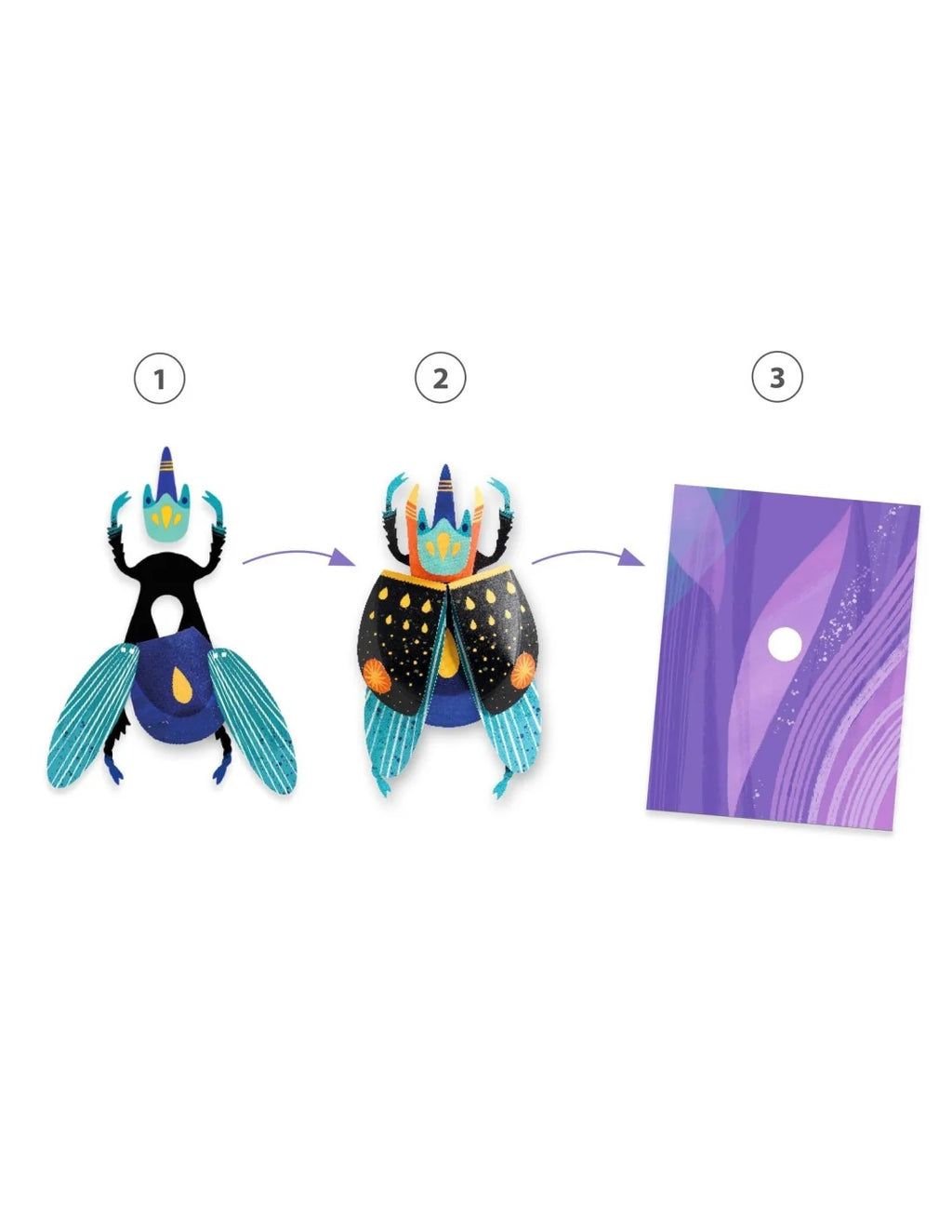Djeco - 3D insecten creëren