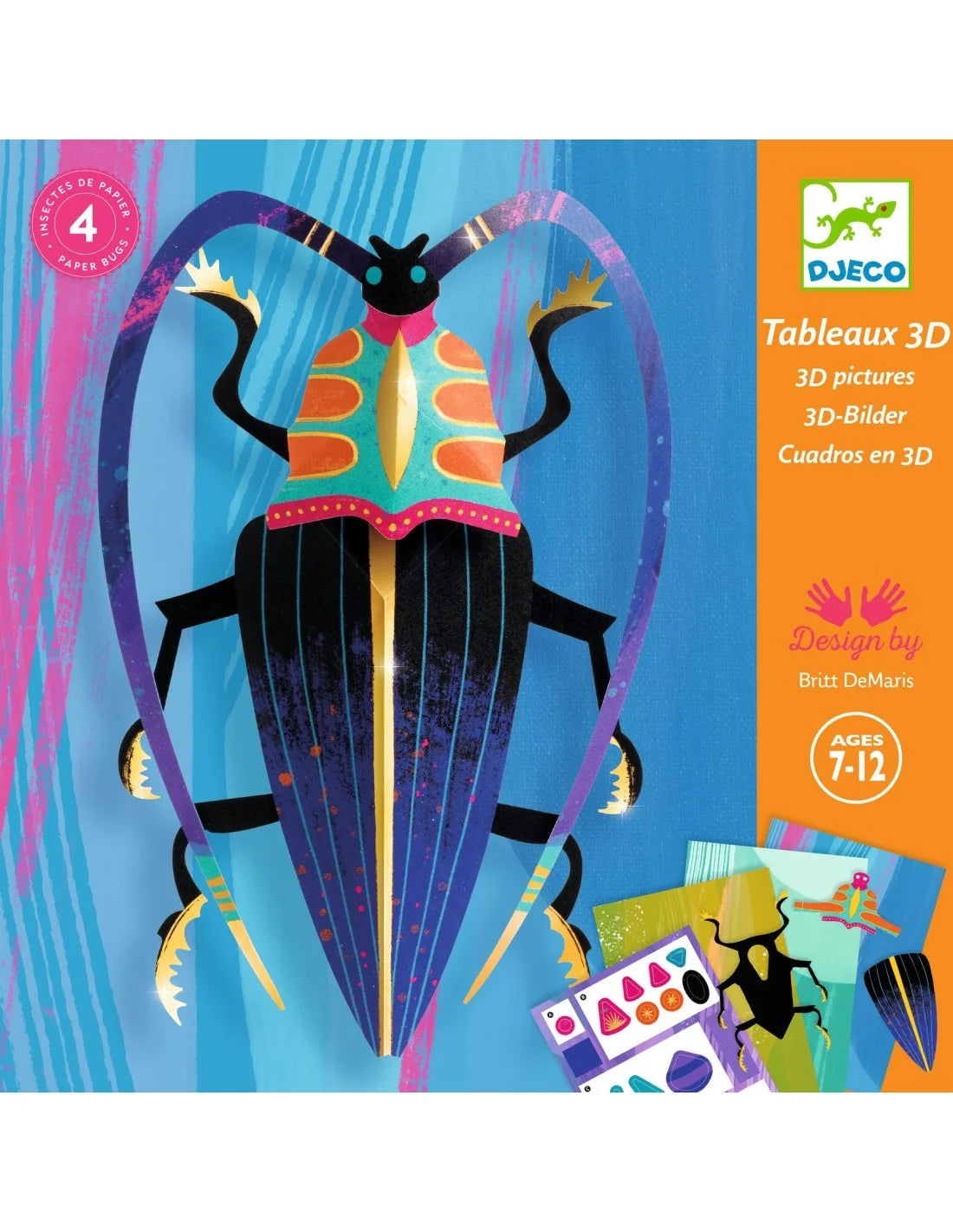 Djeco - 3D insecten creëren