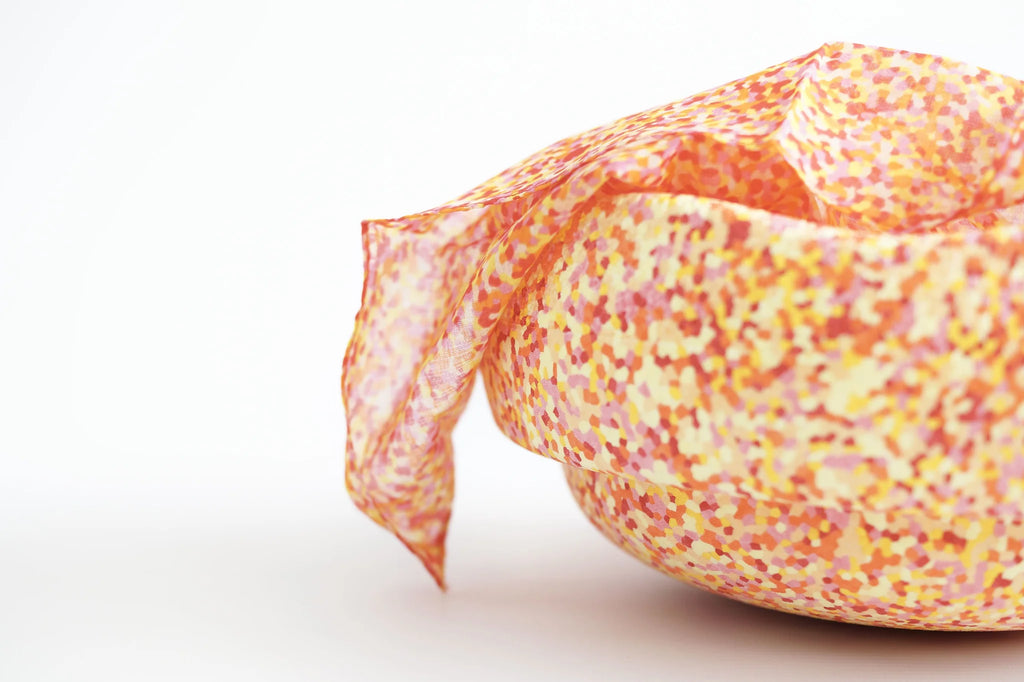 Laura's play cotton - Speeldoek - Katoen 50 x 50 cm - Confetti warm