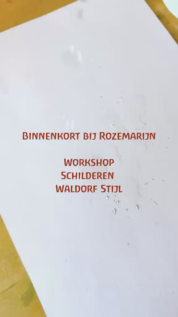 Anna's Atelier Workshop - Waldorf schilderen 7 juni