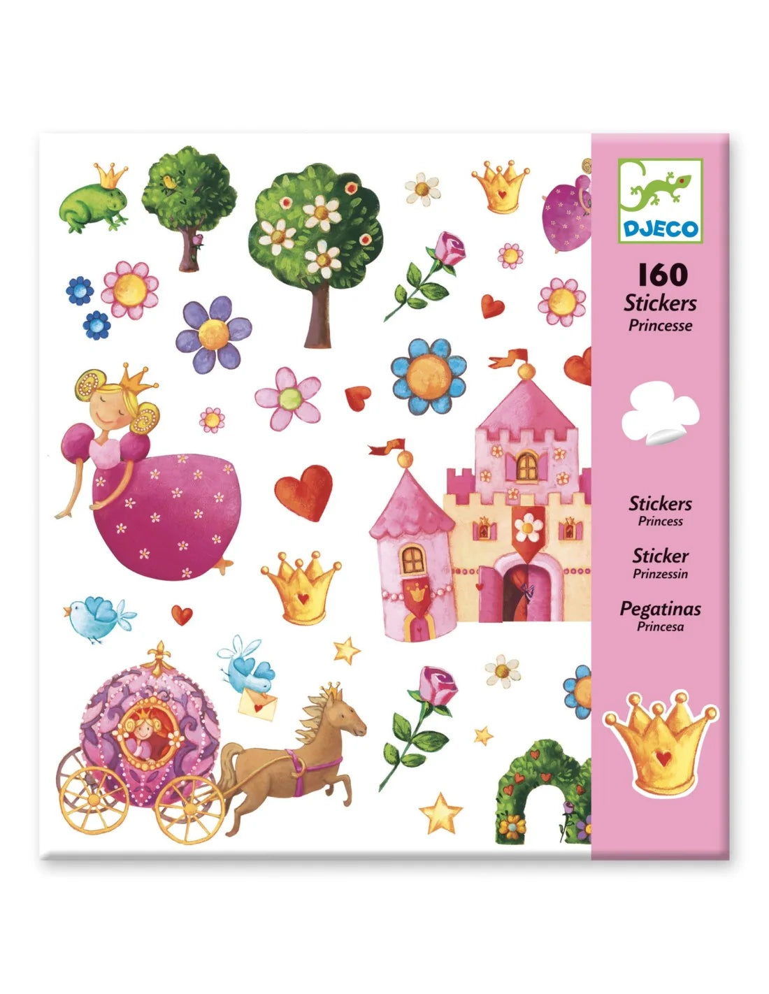 Djeco - Stickers - Prinsessen