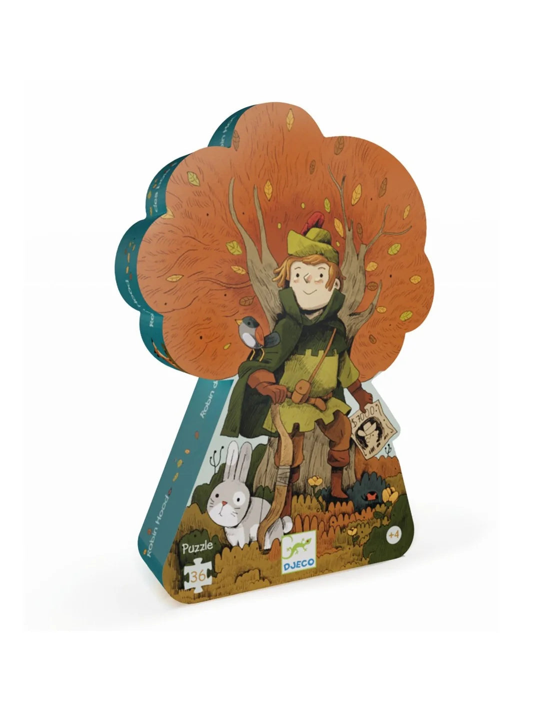 Djeco - Silhouetpuzzel - Robin Hood - 36 stuks
