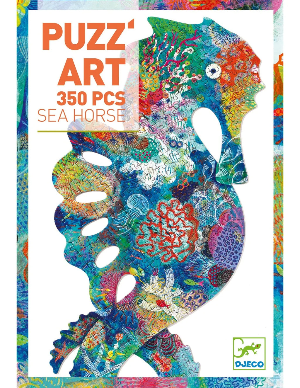 Djeco - Puzz'art - Zeepaardje - 350 stuks