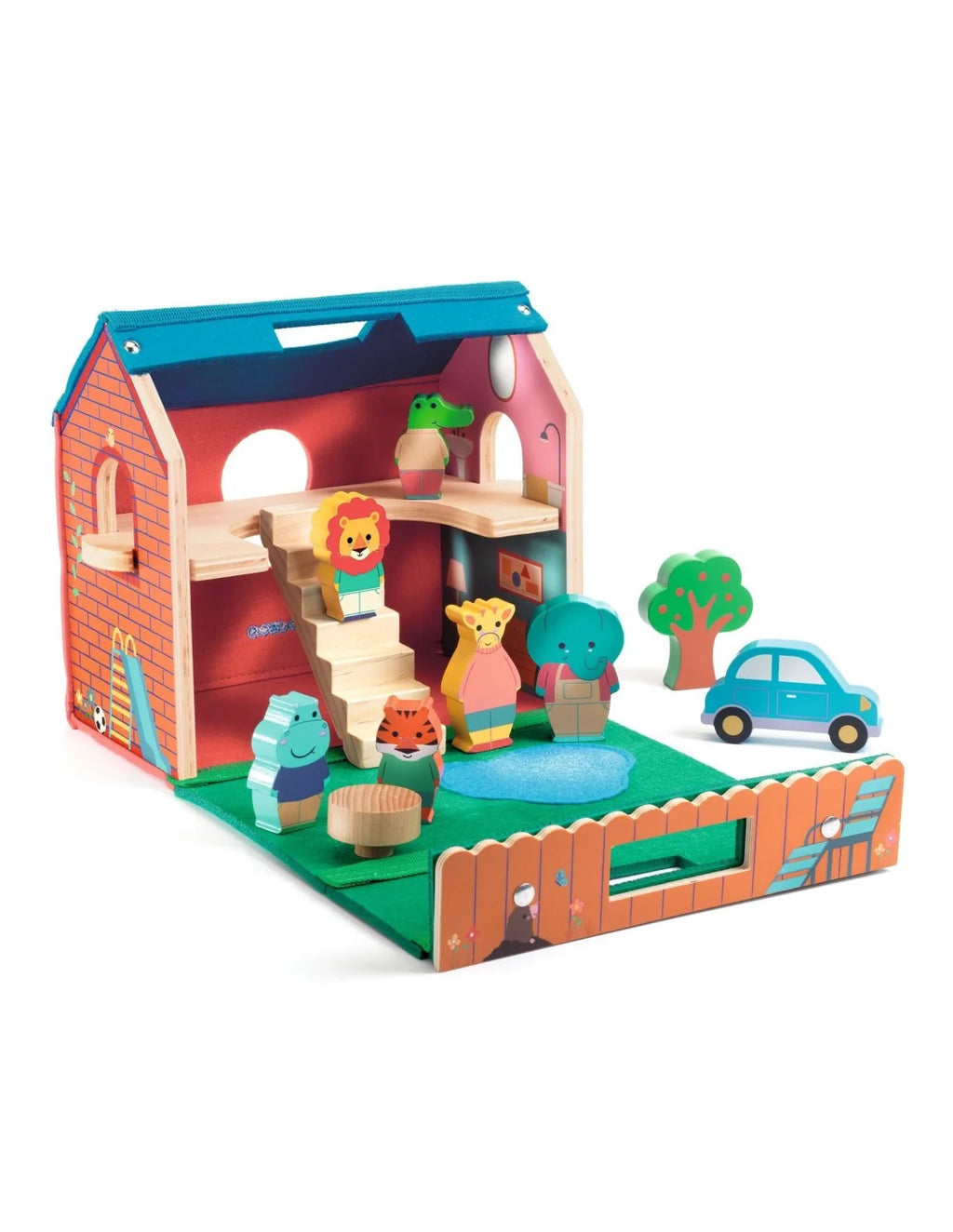 Djeco - Softi house - Vilten speelhuis