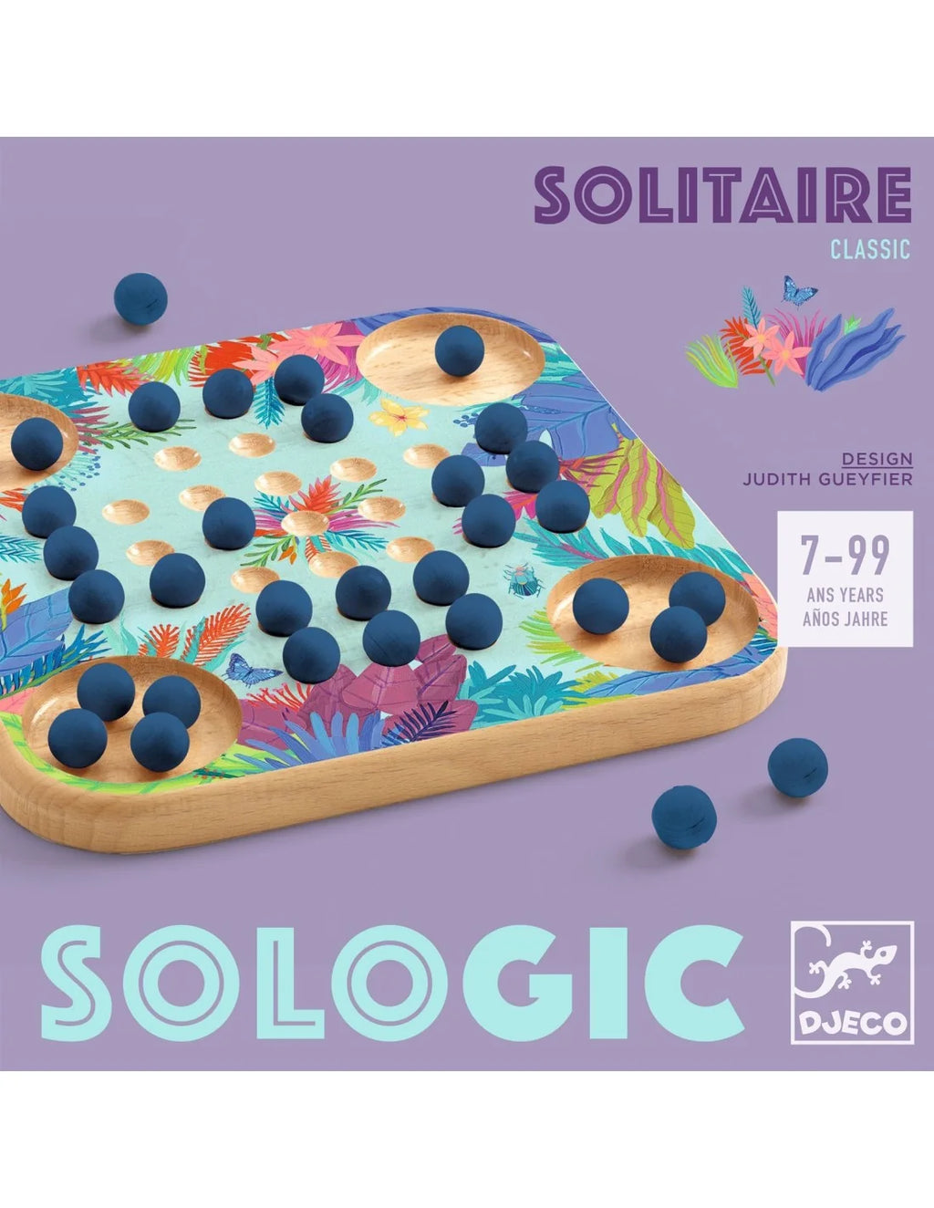 Djeco - Solitaire - Hout