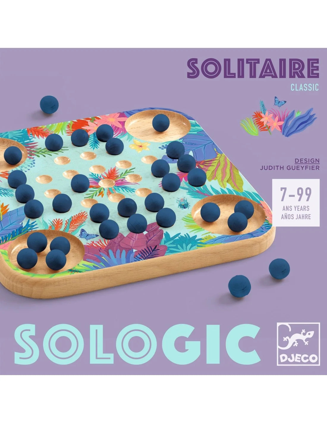 Djeco - Solitaire - Hout