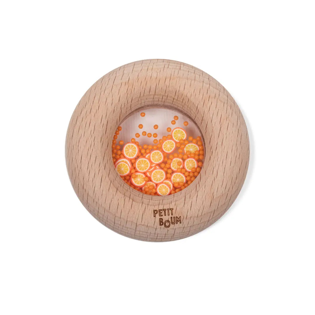 Petit Boum - Sensorische donut - Sinaasappelen