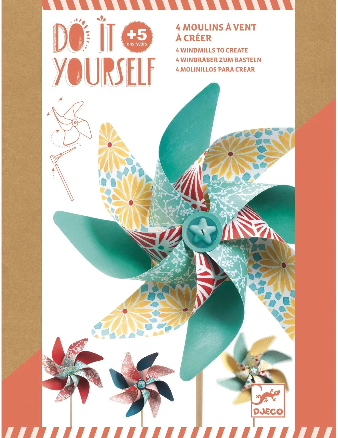 Djeco - Do it yourself - Windmolens maken
