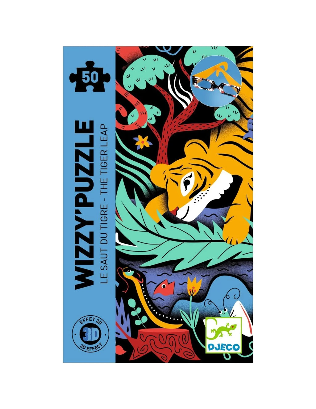 Djeco - 3D puzzel - De tijgersprong
