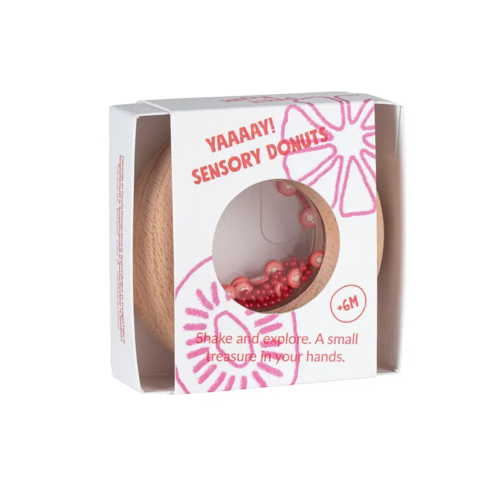 Petit Boum - Sensorische Donut - Tomaten