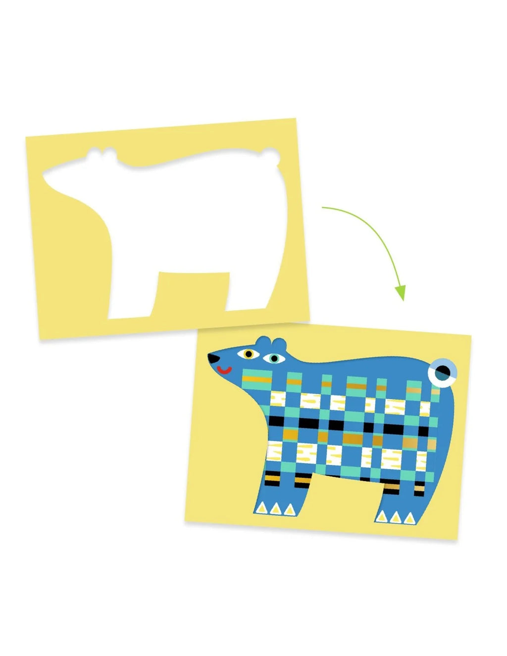 Djeco - Knutselpakketje - Stroken papier