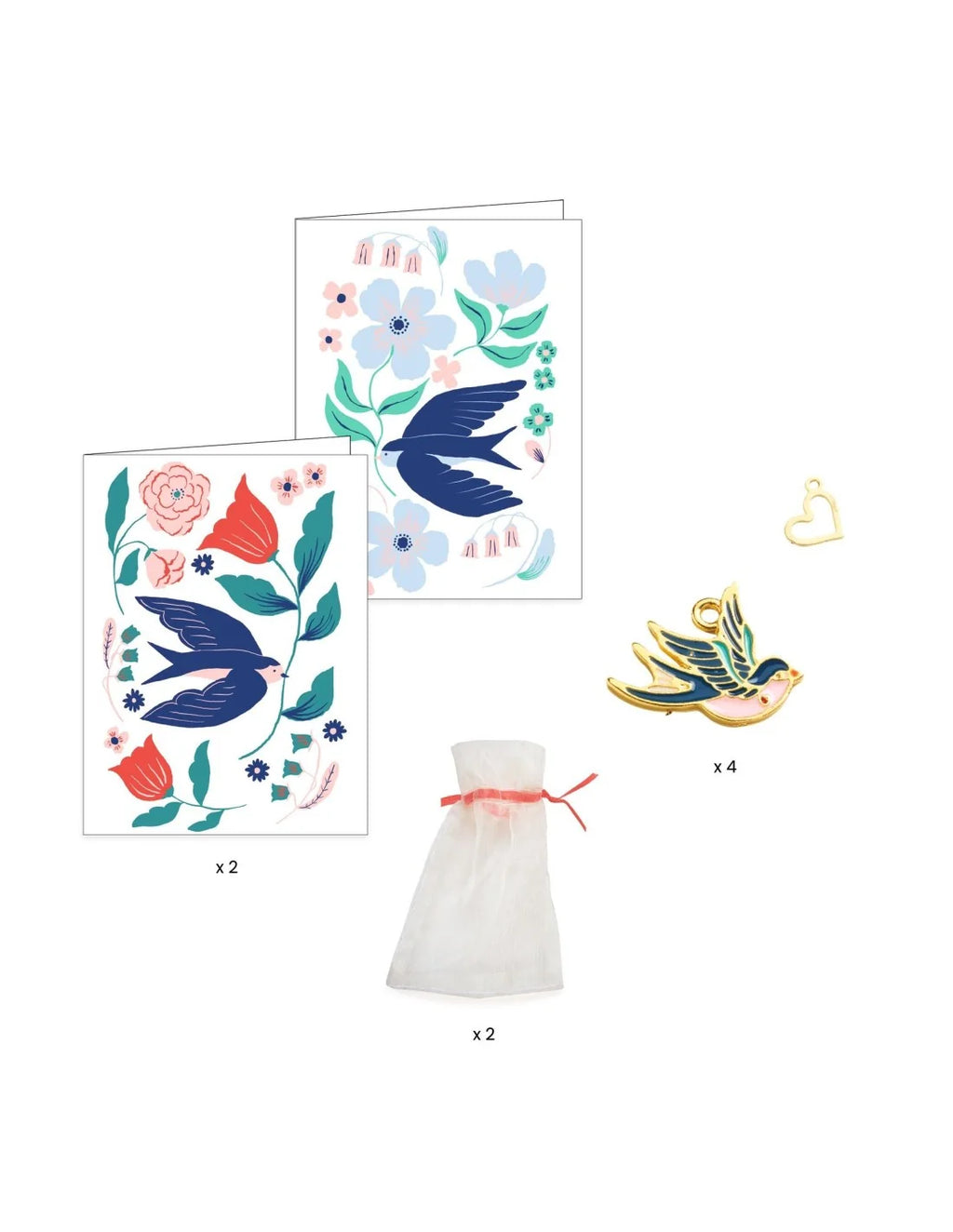 Djeco - You & me - Sieraden maken - Bird ribbons