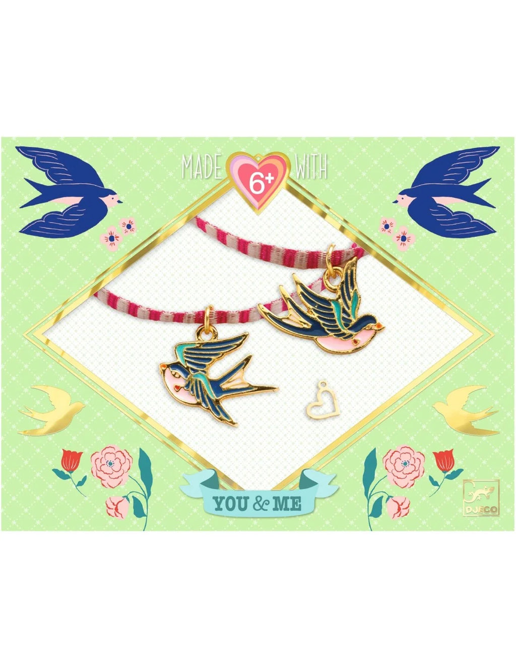 Djeco - You & me - Sieraden maken - Bird ribbons