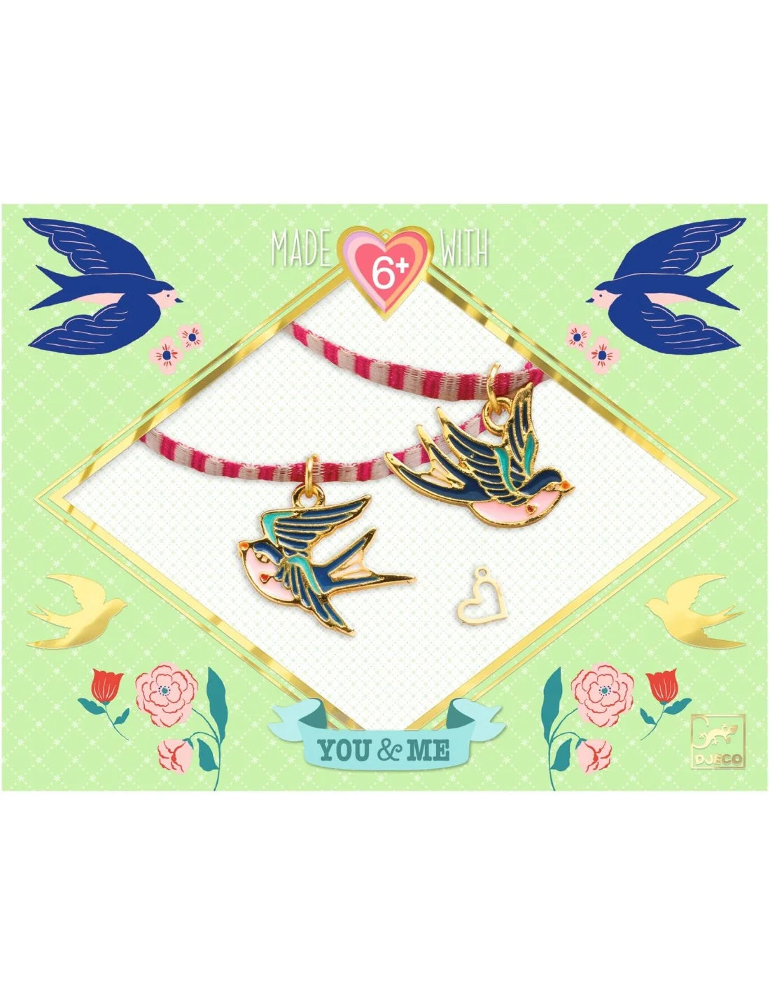 Djeco - You & me - Sieraden maken - Bird ribbons